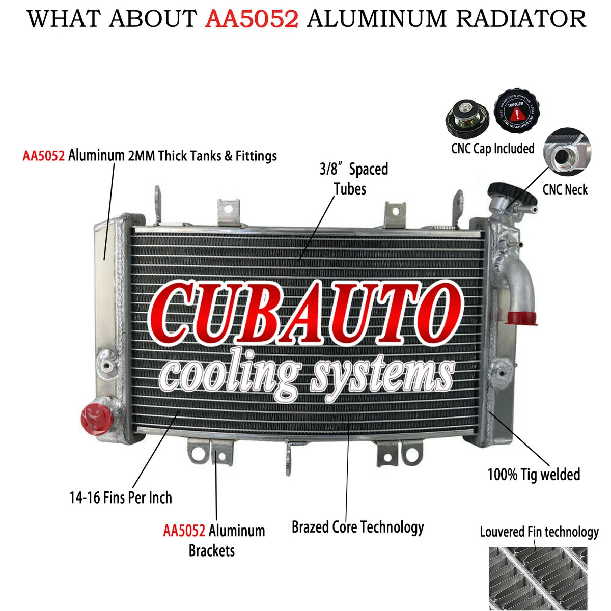 GSX-R 1300 Hayabusa 99-07 Rezo Performance Aluminium Radiator - Rezo Parts