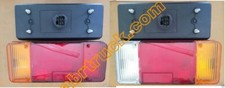 COPPIA FARO FANALE POSTERIORE DESTRO SINISTRO ADATTO A IVECO DAILY DUCATO BOXER