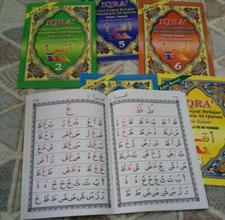 1Set Iqra The Quick Method of Learning To Read Al-Quran Karim Holy Wise Islamic