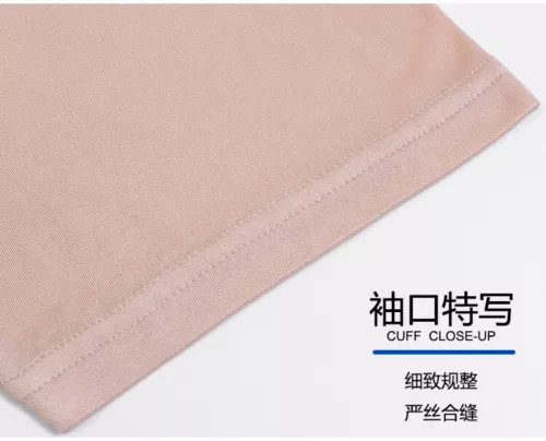 Seide T-Shirt Strick Rundhalsausschnitt kurzärmelig Sommer Freizeit Tops weich* - Bild 11 von 24