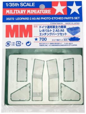 Tamiya 1/35 Leopard 2 A5/A6 Fotoätzteile Set - 35272