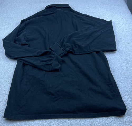 Ropa deportiva vintage Nike cuello alto manga larga para hombre L carbón Swoosh - Imagen 2 de 6