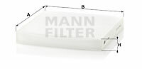 MANN-FILTER CU 2358 filter, interior air for ACURA,ACURA (GAC),CIIMO,GREAT WALL,