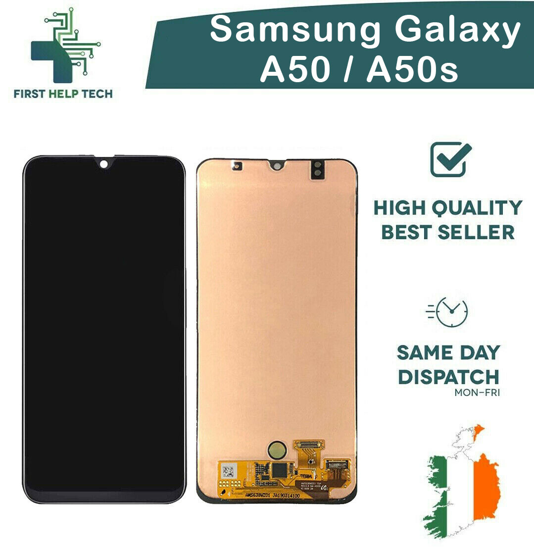 For Samsung Galaxy A50 A50s LCD Display Touch Screen Digitizer OLED Black  New