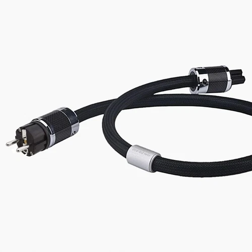 Cavo Alimentazione Febbre Fibra di Carbonio Cavo Alimentazione AC, per PS-950 Conduttore Alpha-OCC Nuovo - Foto 5 di 9