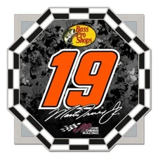 Martin Truex Jr 2024 Wincraft #19 Bass Pro Shops Octagon Pin