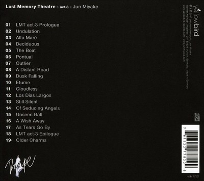 JUN MIYAKE LOST MEMORY THEATRE, ACT 3 NEW CD 767522778229| eBay