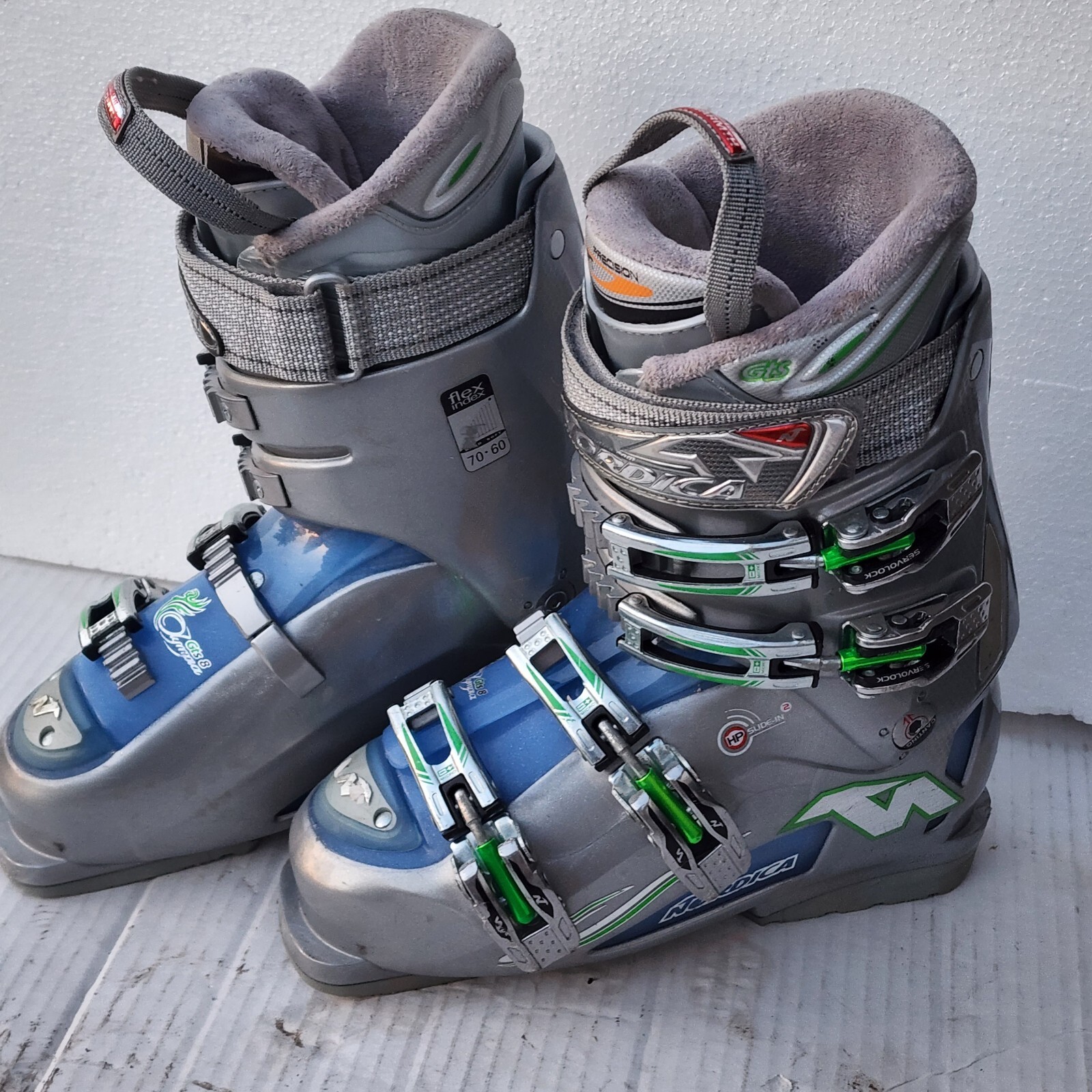SALOMON Scarponi da sci NORDICA GTS 8 Olympia uomo Flex 70 60 Servolock grigio Hp slide in fit