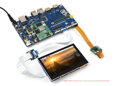 Waveshare PoE Board Development Kit for Compute Module 4 with 7'' display