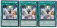 The Weather Forecast (X3) MP23-EN099 Yugioh 1st Edition