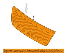 Chrysler Oem 2004 Grand Cherokee Grille Grille Components-grille 68039844aa