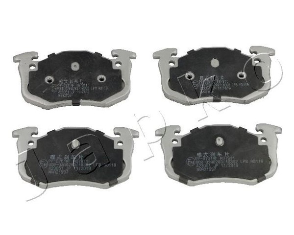 Japko Bremsbelagsatz Scheibenbremse 510701 FüR Renault 19 2 Chamade Clio 1 532-image