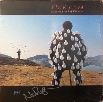 Nick Mason SIGNED De locate Sound Of Autograph LP Vinyl Pink Floyd Photo Proof