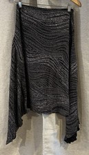 Vintage Lennox Paris Sequin Glitter Asymmetrical Skirt
