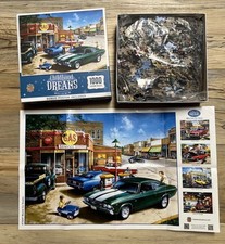 19.25"X26.75" - Muscle Car Dreams - 1000 Piece Masterpieces Puzzle 72247