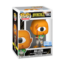 Funko POP! Invincible Allen the Alien Bloody Exclusive Figure 1863 + Protector
