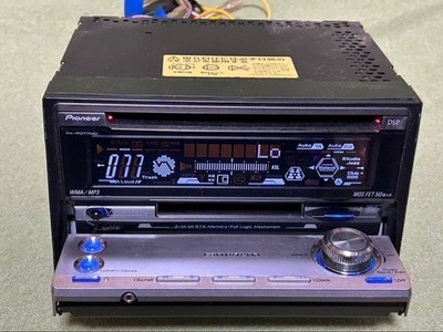 Pioneer Carrozzeria FH-P077MD 2DIN MD CD Player Car Audio Deck