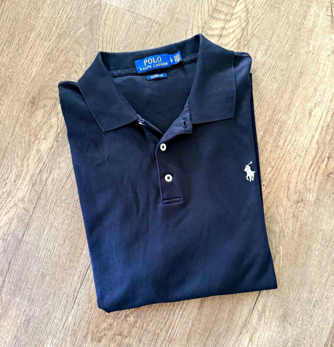 Polo Ralph Lauren Black Polos for Men for sale | eBay