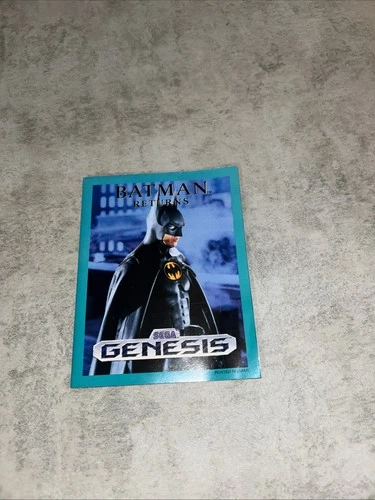 Batman Returns (Sega Genesis, 1992) Poster Only