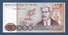 (DN) Brazil Brasil 50000 Cruzados 1985 P-204c EBC EF