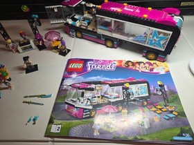 LEGO KPOP Demon Hunters & Friends Set 41106 Pop Star Tour Bus FULLY ASSEMBLED!
