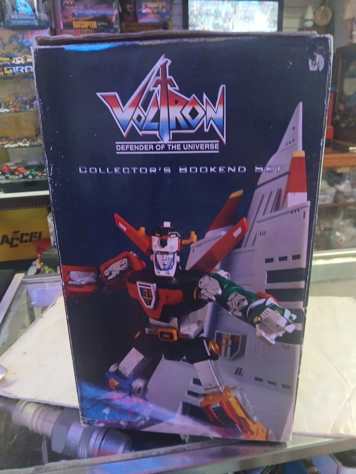 JUEGO SUJETALIBROS COLECCIONISTA EDICIÓN LIMITADA TOYNAMI VOLTRON  Foto 4 de 4