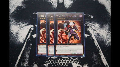 3X Time Thief Redoer CRBR-EN014 Crossover Breakers 1st Edition