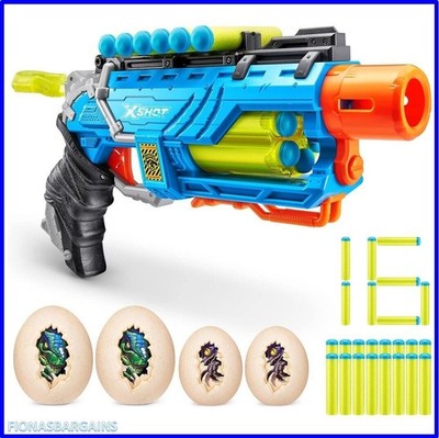 Zuru X-Shot Dino Attack Dino Striker Blaster - 16 Darts + 4 Zieleier