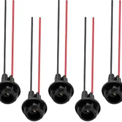5PCS Bulb Socket, Durable Side Marker Light Socket Fit for T10 W5W 158 161 168 1