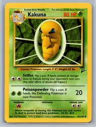 Kakuna 047/130 Base Set 2 Uncommon