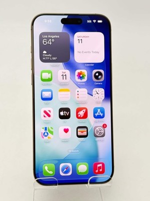 AT&T Apple iPhone 16 Pro Max 256GB MYW53LL/A A3084 BH93% Desert Titanium