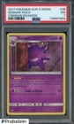 2017 Pokemon Sun & Moon Crismon Invasion #38 Gengar - Holo PSA 7 NM