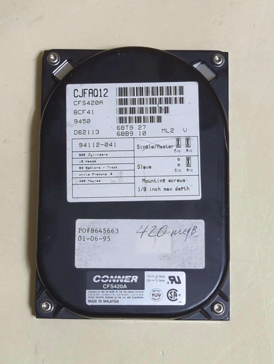Conner Internal Hard Disk Drives for sale - eBay