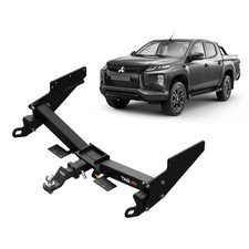 TAG Extreme Recovery Towbar & Direct Fit Wiring Harness for Mitsbishi Triton MQ