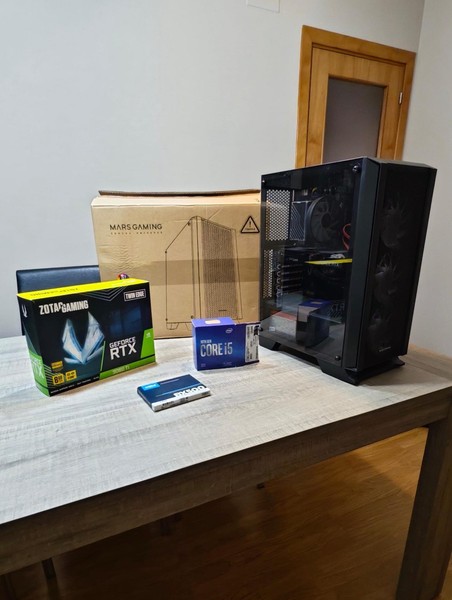 PC GAMING RTX 3060 TI/i5-10400f/16 RAM