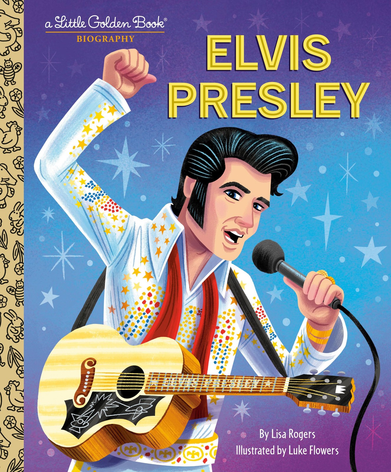 Elvis Presley: A Little Golden Book Biography by Lisa Jean Rogers NEW - Image 3