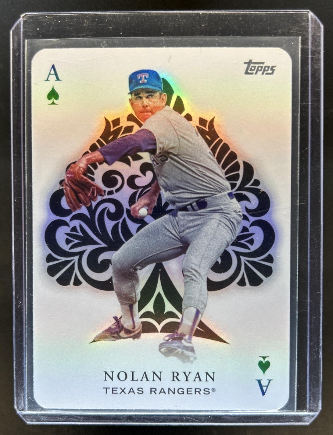 2023 Topps Nolan Ryan All Aces Blue #AA-1 Rangers