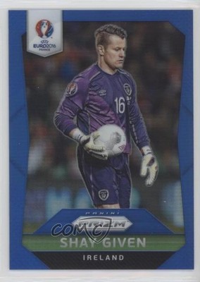 2016 Panini Prizm UEFA Euro Blue Prizm 211/249 Shay Given #225 4t7