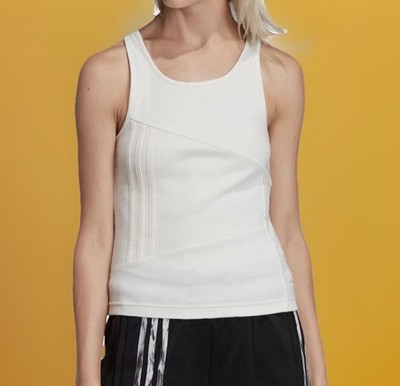 Adidas Originals x Danielle Cathari Tank Top Sz XS Shirt Rib Off White FN2772