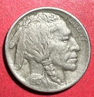 1913D Type 1 US Buffalo Nickel! "Denver" Mint! XF! SHARP! Old US Coin!