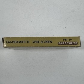 Nintendo Game & Watch Parachute PR-21 1981 CIB Box Manual Tested Working