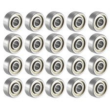 623Zz Deep Groove Ball Bearings 3Mmx10mm Carbon Steel Double Shield Pack Of 20