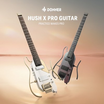 Donner HUSH X Pro Headless Electric Guitars | eBay