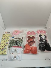 Lot Of Kids Mickey Mouse Hair Clips And Assorted Hair Clips