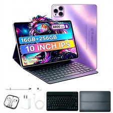 10 Inch Android 14 Tablet 8 Octa Core 16GB RAM 256GB ROM 1920x1200 Screen