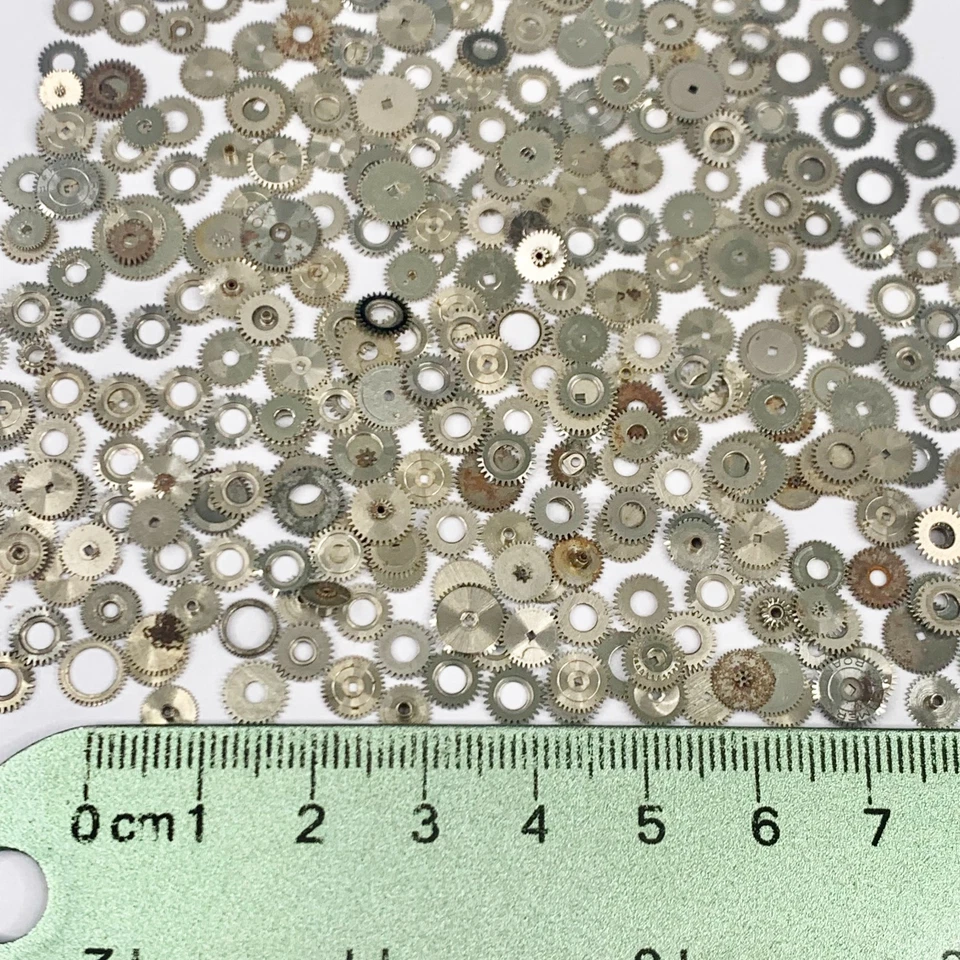 Lote de 50 piezas de reloj de reparación de engranajes artísticos steampunk pequeñas ruedas de trinquete relojeros Foto 2 de 4