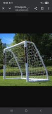 Football Goal posts with net 6ft X  4ft New Boxed Unopened