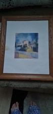 August Macke - The Bright House Framed Print