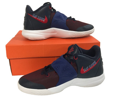 Nike Kyrie Flytrap 3 Obsidian Gym Red Youth Basketball Shoes BQ3060 400 Size 6Y
