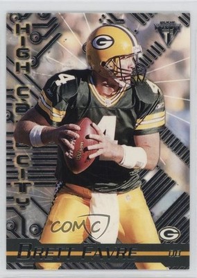 2002 Private Stock Titanium High Capacity Brett Favre #4 HOF 14lc